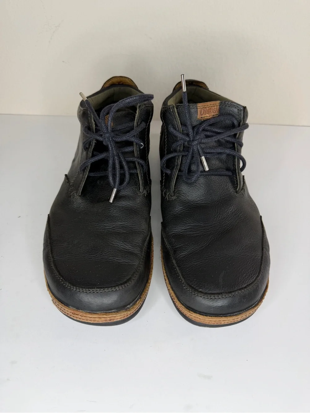 Olukai Hamakua  Leather Chukka Ankle Lace Up Boots Men Size 44 US 11 Comfort